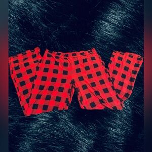 Red and Black Buffalo Plaid Pajama Pants